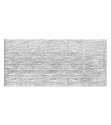 Peel & Stick Decorative Tile 3in x 6in - Silver