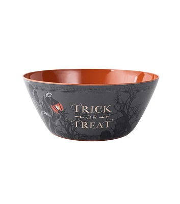 12" Halloween Melamine Trick or Treat Candy Bowl by Place & Time