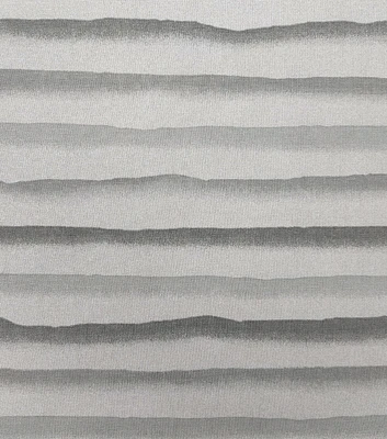 Cotton Canvas Smokey Watercolor Stripe Fabric