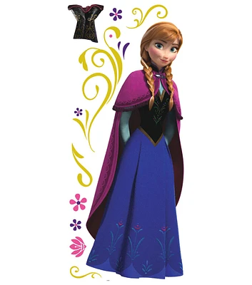 RoomMates Peel & Stick Wall Decal Frozen's Anna with Cape