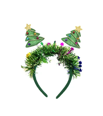 12" Christmas Tree Bobble Headband by Happy Value