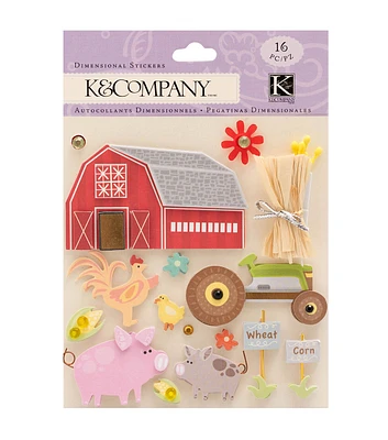 Craft Essentials Down On The Farm Embellishment