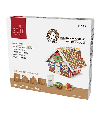 Christmas Gingerbread House Kit Makes 1 by STIR