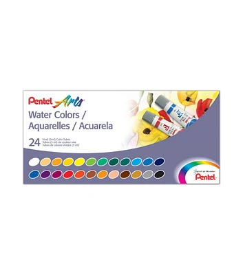 Pentel Watercolor Set 24 Colors