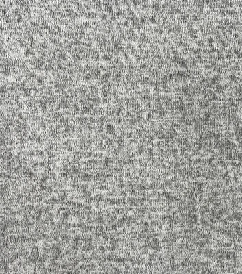 Solid Gray Brushed Heather Knit Fabric