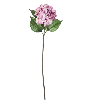 28" Pink Velvet Hydrangea Stem by Bloom Room