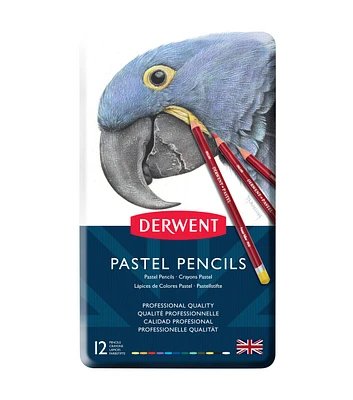 Derwent Pastel Pencil Tin Set, 12pc