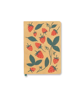 Denik 144 Sheet Elanas Berries Embroidered Journal