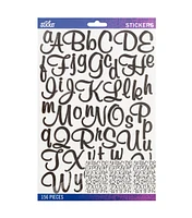 Sticko Stickers Mural Script Large Alpha