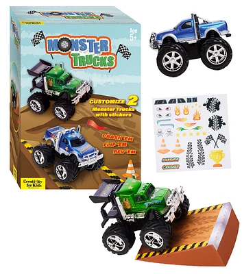 2ct Monster Truck Kit With 3D Ramp