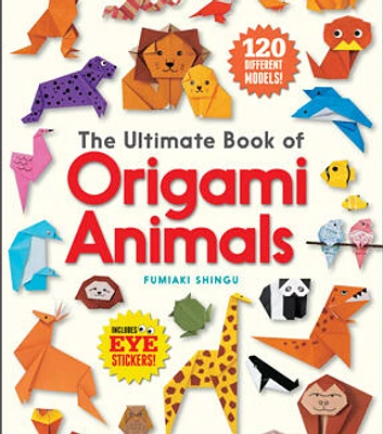 Tuttle Publishing Books The Ultimate Book Of Origami Animals