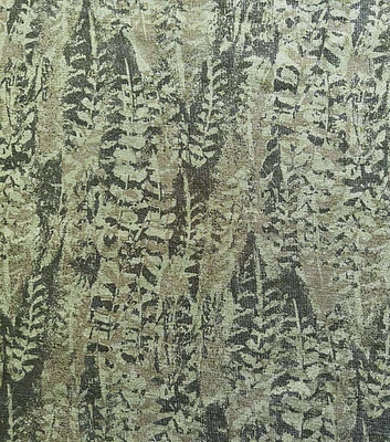 Dark Green Ferns Modal Knit Fabric