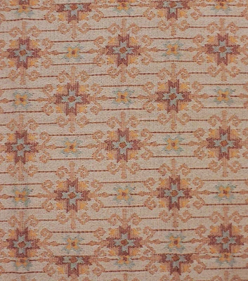 Cream Southwest Reversible Jacquard Fabric