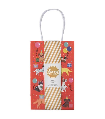 American Crafts 12" x 5" Dog Gift Bag