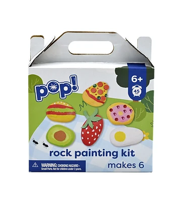 6ct Food Designs Rock Painting Kit by POP!