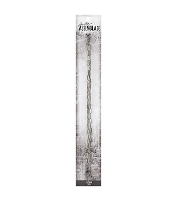 Tim Holtz Assemblage 18" Gunmetal Small Link Chain