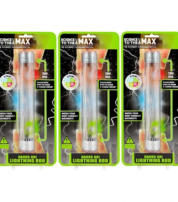 Science to the Max 7.5" Hands on Education Lightning Rod 3pk