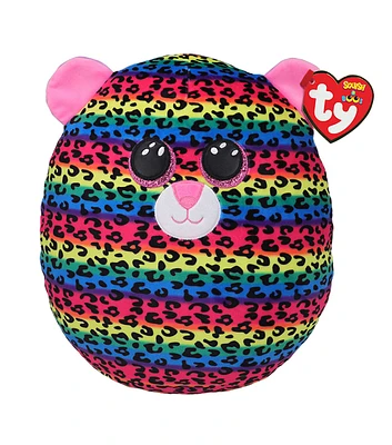 Ty Inc Squish A Boos Multicolor Dotty the Leopard Plush Toy