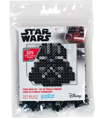 Perler 227pc Star Wars Darth Vader Trial Fused Bead Kit