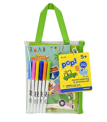 10ct Road Trip Mini Travel Coloring Kit by POP!