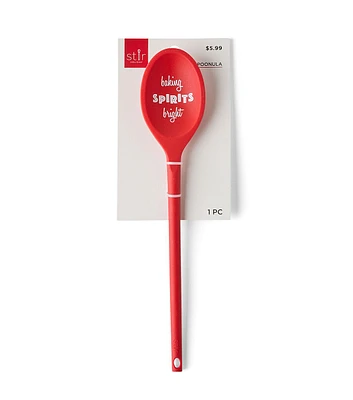 1pc Christmas Red Baking Spirits Bright Spoon by STIR