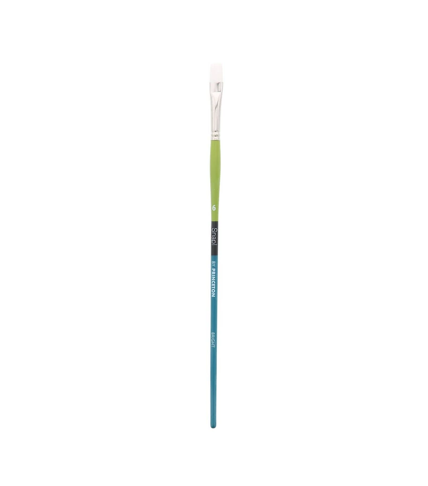 Princeton Snap! Bright Brush with White Synthetic Bristles Size