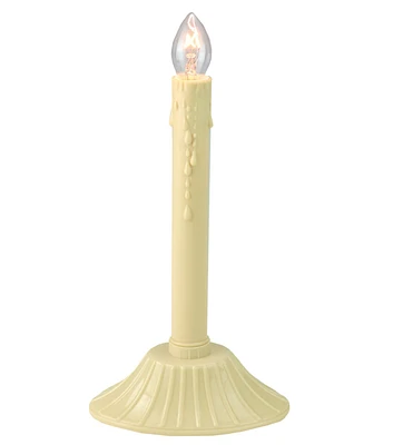 Northlight 9.5" Ivory Single Light Christmas Candolier Candle Lamp