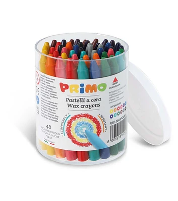 Primo 48ct Wax Crayons