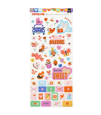 American Crafts 88ct Valentine's Day Stickers