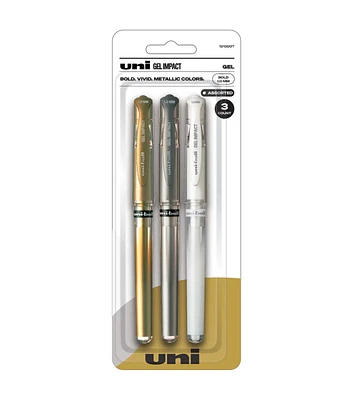 uni-ball Gel Impact Pen Set 3 Color