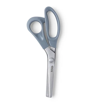 9" Gray Bent Handle Pinking Shears by Fabany