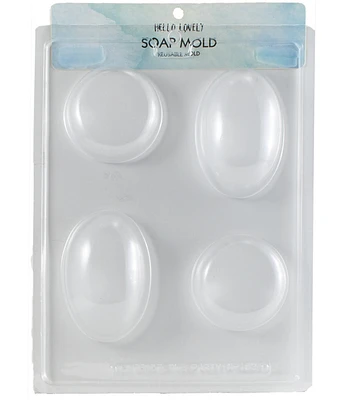 Hello Lovely Soap Making Mold Ovals