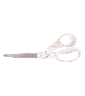 Fiskars Gold Marble 8" Bent Scissors