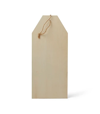 Park Lane Wooden Tag