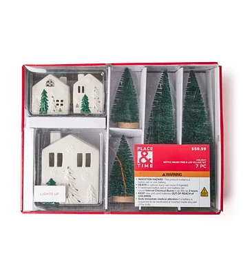 17" Christmas Single Gingerbread House Kit by Place & Time