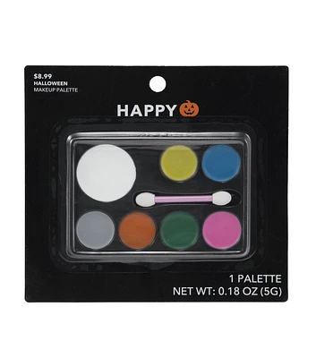 7ct Halloween Multicolor Costume Makeup Palette by Happy