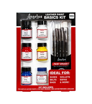 Angelus Best Sellers Paint & Brushes Kit