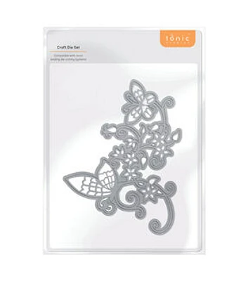 Tonic Studios 5" Beautiful Butterfly Design Die Set 1ct