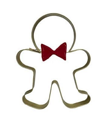 20" Christmas Hanging Gingerbread Boy Cut Out by Place & Time