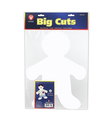 Hygloss 16" Me Kid Big Cutouts Paper Shape 100pk