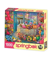 Springbok 1000pc Flower Shop Jigsaw Puzzle