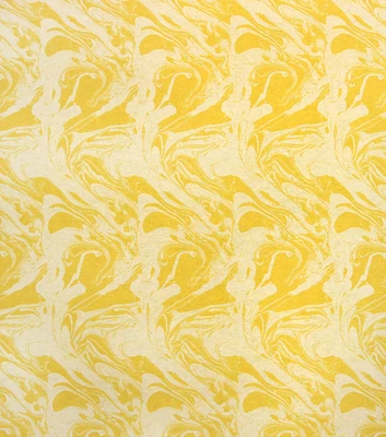 POP! Yellow Tie Dye Super Snuggle Flannel Fabric