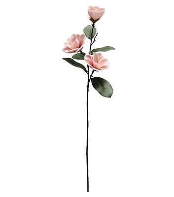 30" Pink Magnolia Flower Stem by Bloom Room