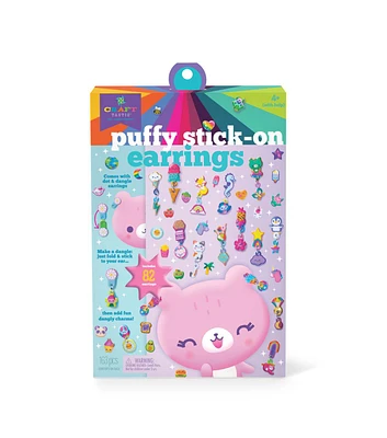 Play Monster 163pc Craft Tastic Puffy Sticker Earrings