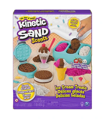 Kinetic Sand 1lb Scents Ice Cream Treats Play Set