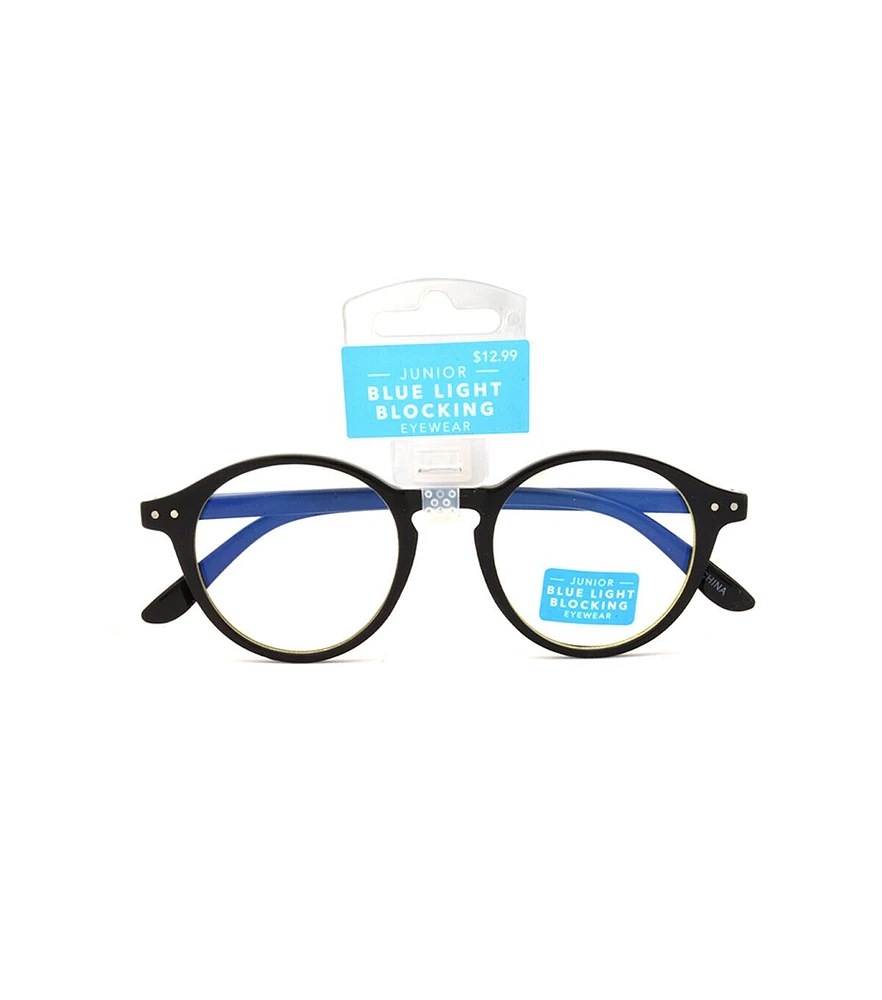 Youth Round Blue Light Glasses