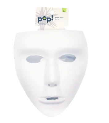 POP! Possibilities Full Face Paper Mask