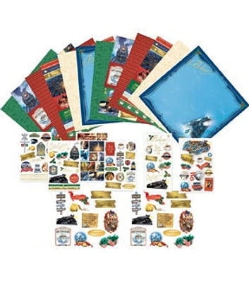 Paper House The Polar Express Christmas Paper Crafting Set