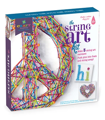 Craft Tastic 8.5" String Art Kit 177pc