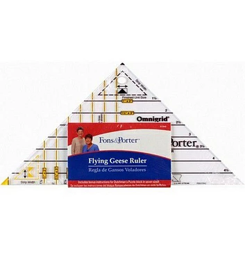 Fons & Porter Super Flying Geese Ruler Triangle